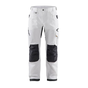 BLAKLADER 1690 White/Dark Grey RipStop Pants (169013301098) - Blaklader