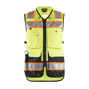 BLAKLADER Women's 3137 Hi-Vis Yellow/Black Vest (313718313399) - Blaklader