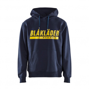 BLAKLADER 3447 Hooded Sweatshirt with Print