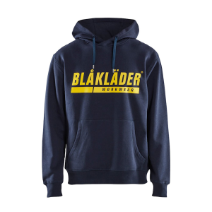 BLAKLADER 3447 Hooded Sweatshirt with Print - Blaklader