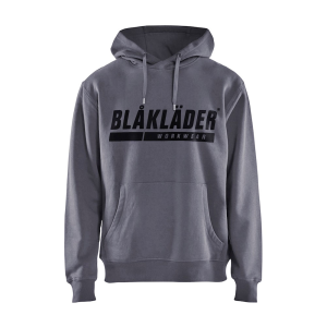BLAKLADER 3447 Hooded Sweatshirt with Print - Blaklader