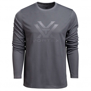 VORTEX Men's Core Logo Performance Grid T-Shirt