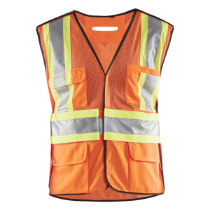 BLAKLADER 3138 5-Point Tear Away Orange Vest (313810545300) - Blaklader