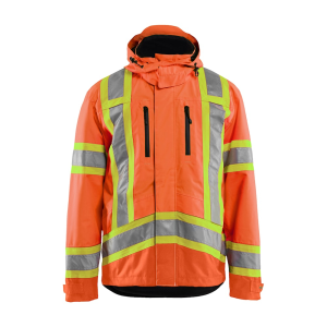 BLAKLADER Mens 4938 Hi-Vis Shell Jacket - Blaklader
