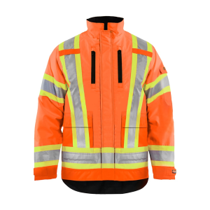 BLAKLADER Mens 4928 Hi-Vis Winter Jacket - Blaklader