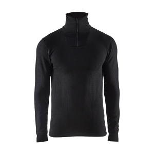 BLAKLADER Mens 4894 XWarm Base Layer Black Top (489417069900) - Blaklader