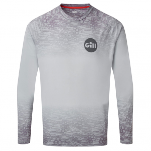 GILL Men's Limited Edition UV Tec Performance Ice Gill Logo LS Shirt (FG503ICE03)