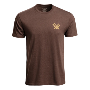 Vortex VORTEX Mens Counting Sheep Brown Heather T-Shirt (VOR-222-12-BRH) - $25.99 at gritroutdoors.com