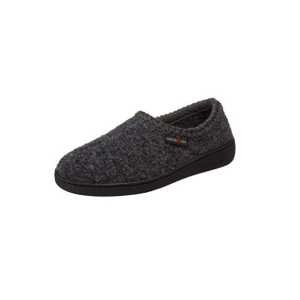 HAFLINGER ATB Grey Speckle Slippers (522801-4) - Haflinger