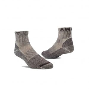 ARIAT Lightweight Merino Wool Blend Steel Toe 1/4 Crew Sock