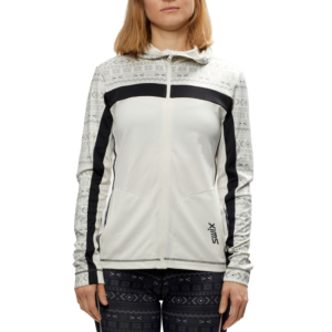 SWIX Women's Tista Full Zip Print Mid-Layer Top - Swix
