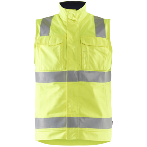 BLAKLADER 3802 Hi-Vis Yellow Vest (380218043300) - Blaklader