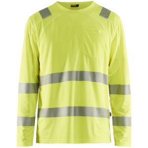 BLAKLADER Men's 3488 Hi-Vis LS T-Shirt - Blaklader