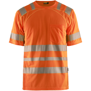 BLAKLADER Men's 3490 US Hi-Vis SS T-Shirt - Blaklader
