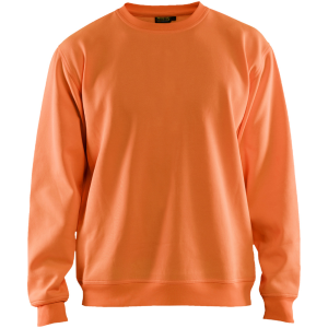 BLAKLADER Men's 3569 US Visibility Crew Hi-Vis Sweatshirt - Blaklader