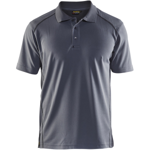 BLAKLADER Men's 3451 Navy Blue UV Protection Short Sleeve Polo Shirt (345110518900) - Blaklader