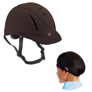OVATION Deluxe Schooler Helmet with 2 Hair Nets - Ovation