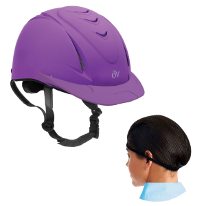 OVATION Deluxe Schooler Helmet with 2 Hair Nets - Ovation