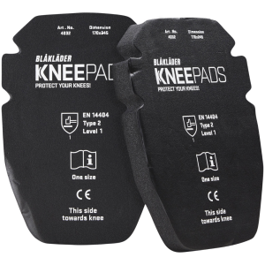 BLAKLADER 4032 Black Knee Pads (403212079900) - Blaklader
