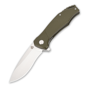 QSP Raven Green G10 Ball Bearing Pocket Knife (QS122-B-Raven)