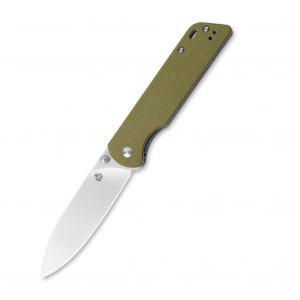QSP Parrot G10 Copper Washer Pocket Knife