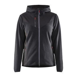 BLAKLADER Womens 4741 US Knitted Fleece Jacket - Blaklader