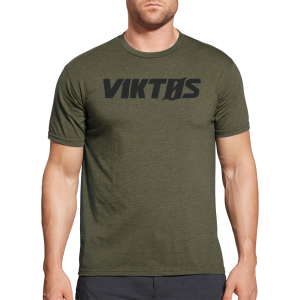 VIKTOS Men's Tack Olive Heather Tee (18023) - Viktos