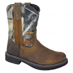SMOKY MOUNTAIN BOOTS Kids Buffalo Western Brown/Camo Boots (2463)
