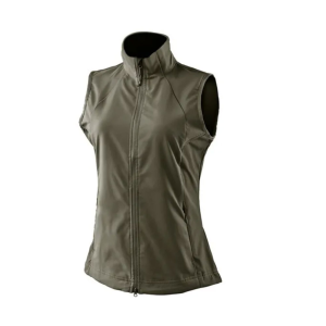 BERETTA Women's Gravite Blue Total Eclipse Windblock Vest (GD362T19350504) by Beretta -