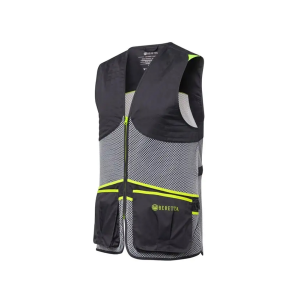 Beretta BERETTA Full Mesh Ice Grey/Sulphur Spring Shooting Vest (GT671T155309SV) - $85.99 at gritroutdoors.com