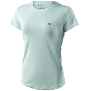 BERETTA Women's Ciel Tech White SS T-Shirt (TS592T22610100) - Beretta