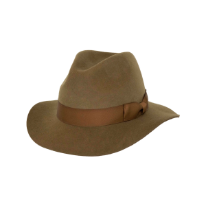 OUTBACK TRADING Classic Oak Brown Wool Hat (1166-BRN)