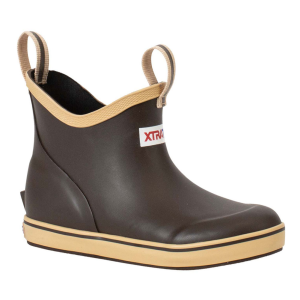 XTRATUF Kid's Ankle Black Deck Boots - Xtratuf