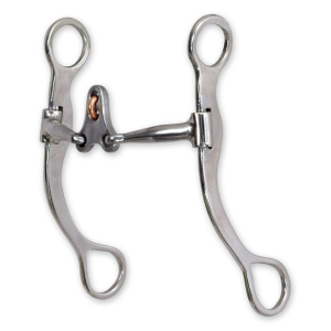 CLASSIC EQUINE Performance Straight Shank Bit with Smooth Bar Floating Spade (SSPSBIT7SS24)