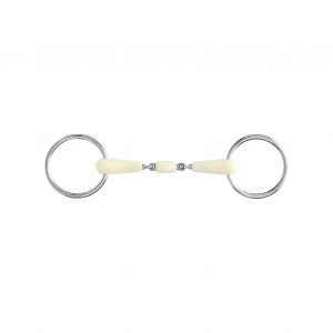 HAPPY MOUTH Double Jointed Loose Ring Bit (468018NONE)