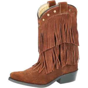SMOKY MOUNTAIN BOOTS Girls Wisteria Brown Western Boots (3514)