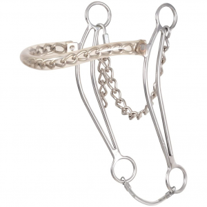 CLASSIC EQUINE Carol Goostree Hackamore with Covered Chain Nosepiece (GTHACK)