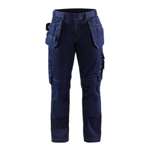 BLAKLADER Women's 7136 FR US Navy Blue Trousers (713615508900) - Blaklader