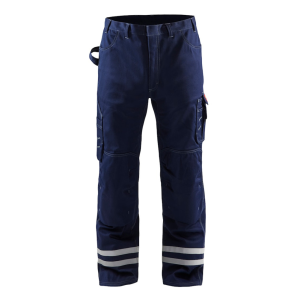 BLAKLADER 1686 US FR Navy Blue Flame-resistant Trousers (168615508900) - Blaklader