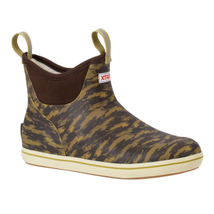 XTRATUF Men's 6in Ankle Print Coho Camo Deck Boots (XMAB-9CH) - Xtratuf