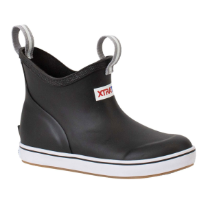XTRATUF Kid's Ankle Black Deck Boots - Xtratuf