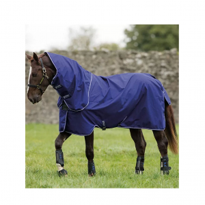 HORSEWARE IRELAND Amigo Hero 900 Plus Lite 0g Atlantic Blue/Ivory Turnout Blanket (AAMPT0-BMWV)