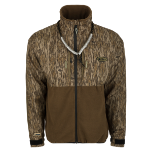 DRAKE MST Guardian Flex Eqwader Full Zip Fleece Jacket (DW7375) - Drake