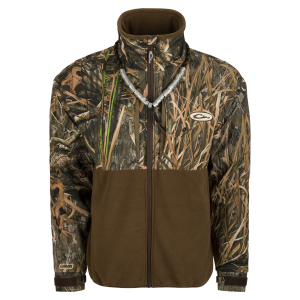 DRAKE MST Guardian Flex Eqwader Full Zip Fleece Jacket (DW7375) - Drake
