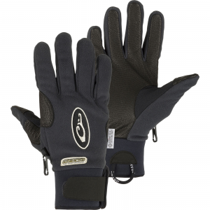 DRAKE MST Windstopper Fleece Black Shooter's Gloves (DA5045-BLK)