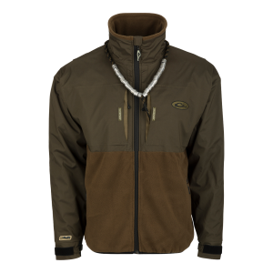 DRAKE MST Guardian Flex Eqwader Full Zip Fleece Jacket (DW7375) - Drake