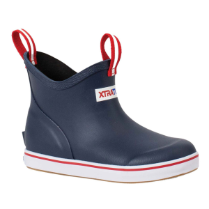 XTRATUF Kid's Ankle Black Deck Boots - Xtratuf