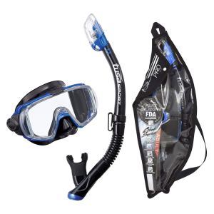 TUSA Visio Tri-Ex Adult Mask and Snorkel Combo