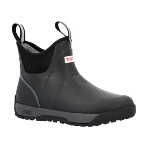 XTRATUF Men's Ice Rubber Ankle Deck Boots - Xtratuf