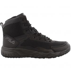 FILA Men's Chastizer Black/Black/Black Work Boots (FILA-1LM00116-001)
